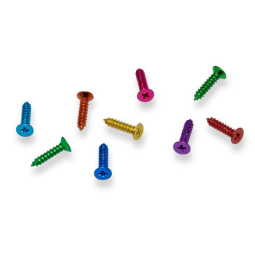 Anodized Pan Head Self-tapping Aluminum Screw