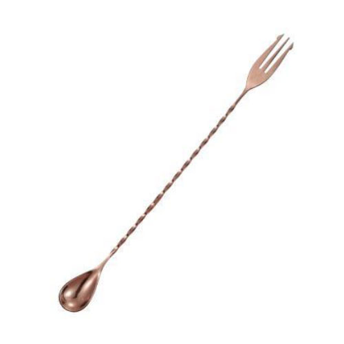 Stainless Steel Polished Bartender Mixing Whiskey Spoon Cocktail Shaker Bar Spoon