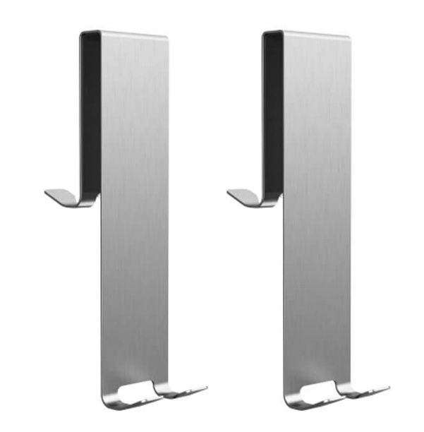 Stainless Steel Shower Hooks No Drilling Holder for Shower Towels